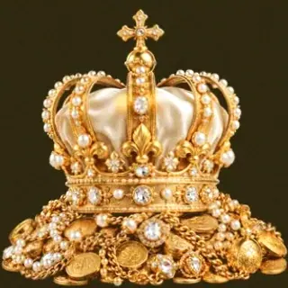 Gold treasure pile — Slotsgem